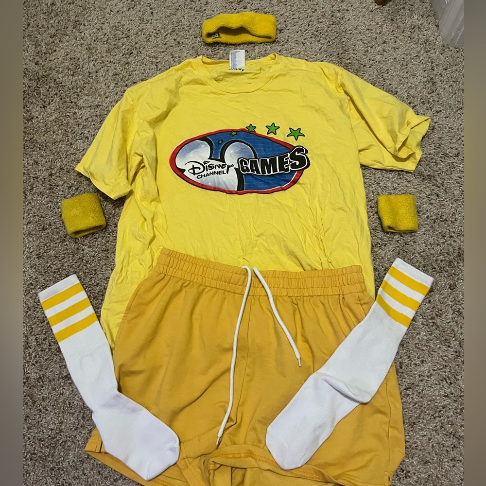 Disney Channel Games Yellow Outfit Jonas Brothers Halloween Costume